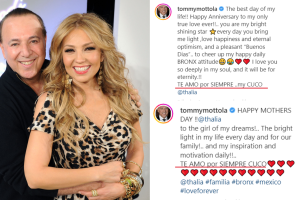 Tommy Mottola le puso un apodo de cariño a Thalía