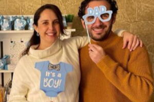 Irán Castillo anuncia el sexo de su bebé y celebra baby shower            