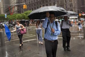 Torrential Storms Expected To Bring Up To 3 Inches Of Rain To New York City