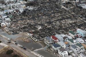 East Coast Begins To Clean Up And Assess Damage From Hurricane Sandy