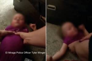 Policías de El Mirage reaniman a niña de 2 años que estuvo cerca de ahogarse