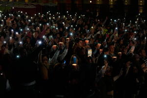 Colombia Earthquake Vigil