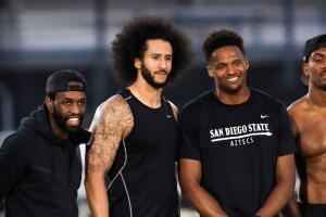 Entrenamiento Colin Kaepernick