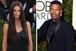 Katie Holmes y Jamie Foxx