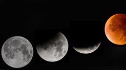 ¡Impresionante! Así se vio el eclipse total de luna desde diferentes partes del mundo