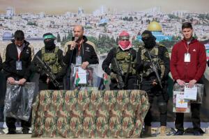 PALESTINIAN-ISRAEL-CONFLICT-GAZA-HOSTAGE
