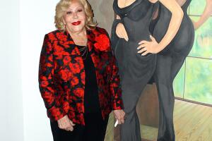 Retrado de Silvia Pinal hecho por Diego Rivera