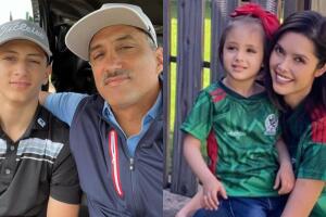 Esta es la foto más actual de George Seely, exesposo de Marlene Favela, con su hijo mayor Gabriel.  