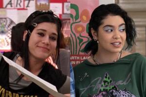Lizzy Caplan y Auli’i Cravalho interpretan a Janis Ian en 'Mean Girls'.