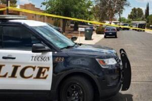 Varias agencias del orden participaron en la búsqueda de un sospechoso y no encontraron a nadie. 