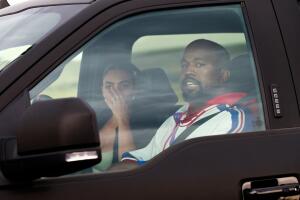 PREMIUM EXC Kim Kardashian, Kanye West