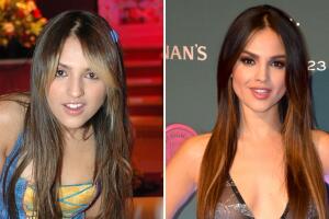 Eiza González antes y después