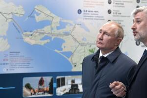 RUSSIA-UKRAINE-Crimea bridge