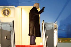 Donald Trump viaja a Mar -A Lago