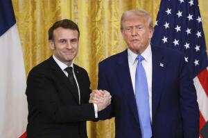Trump y Macron