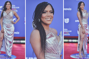 Francisca en la alfombra roja de los Latin American Music Awards 2023