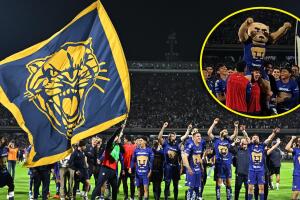 Pumas festejo