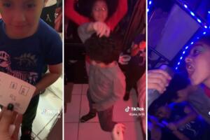 Joven recrea una discoteca para jugar con sus sobrinos y se viraliza