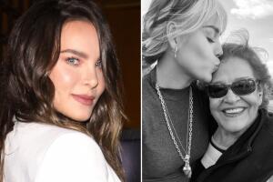 Belinda deja la rivalidad con Danna Paola y se solidariza ante muerte de su abuela