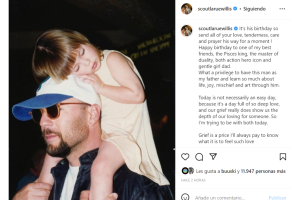Scout, hija de Bruce Willis, felicitó al actor por su cumpleaños 68