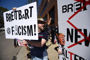 Protesta contra Breitbart