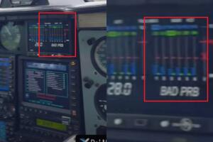 Este es el mensaje que aparece en el tablero de la aeronave y que fue evidenciado en el último video que el fotógrafo de Yeison Jiménez publicó en Instagram minutos antes de la tragedia.
