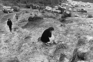 Avion derribado por Pablo Escobar en Bogotá.