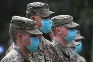 Florida Governor Ron DeSantis Holds Media Briefing On Coronavirus Outbreak