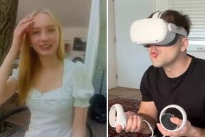 Tiktoker comparte cómo es tener una relación sentimental con una chica que creó con IA