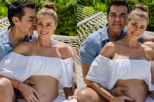 Nace bebé de Adrián Uribe y su esposa Thuany Martins: publican primera foto