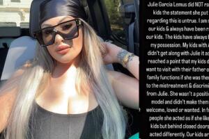 Sandra Nicole habría negado que Julie Lemús "cría" a los hijos que tuvo con Andy Ruiz Jr.