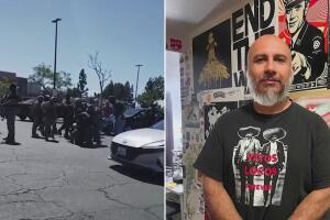 Activista de jornaleros es arrestado durante operativo de ICE en Van Nuys