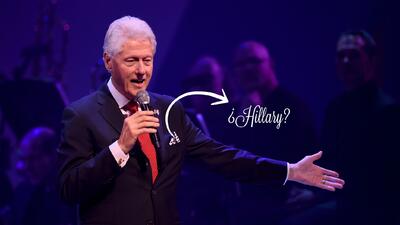 Los malabares de Bill Clinton para apoyar a Hillary con su atuendo | Estilo de Vida Moda | Univision Los malabares de Bill Clinton para apoyar a Hillary con su atuendo | Estilo de Vida Moda | Univision