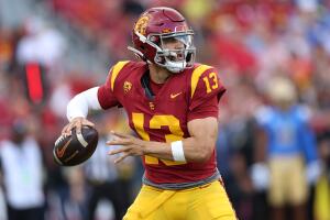 Caleb Williams con el USC Trojans