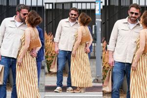 Ben Affleck y JLo se mostraron cariñosos y apasionados en la salida de 'shopping' que hicieron con Emme y Max.  