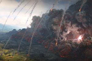 The Rings of Power erupcion volcán Mount Doom (2).jpg