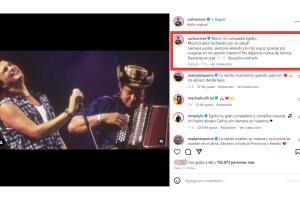 Carlos Vives también lamentó la muerte del acordeonista.