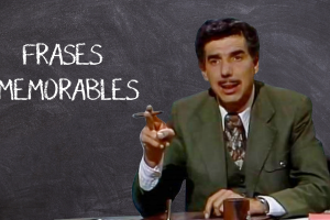 Las frases más célebres del 'profesor Jirafales' 