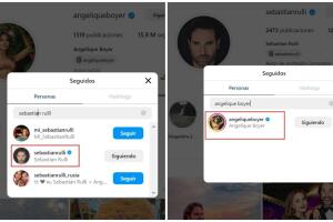Angelique Boyer y Sebastián Rulli todavía se siguen en Instagram