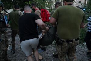 Ataque ruso a restaurante en Ucrania