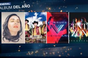 Discos nominados Premio Lo Nuestro 2017