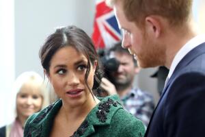 Meghan Markle y el príncipe Harry
