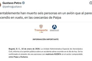 Este es el mensaje que emitió Gustavo Petro, presidente de Colombia, luego de la tragedia.