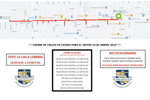 Cierre de calles en Cicero por gasolina gratis.jpg