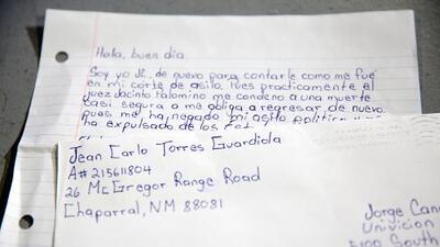 Nueva carta del inmigrante que será deportado: "Ahora 