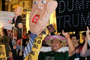 Protestas contra Trump en NY