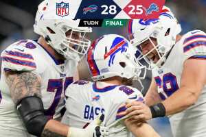 Tyler Bass fue el héroe con el gol de campo que rompió el empate y dio la victoria a los Bills