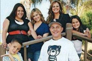 Jenni Rivera y su familia