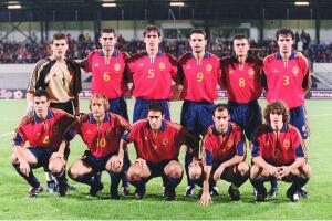 FUSSBALL: WM QUALIFIKATION 2001, LIECHTENSTEIN - SPANIEN 0:2