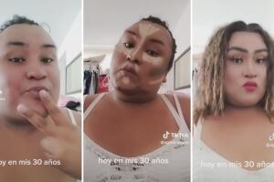 Anglae Campos compartió con TikTok videos de su fiesta de XV años a los 30